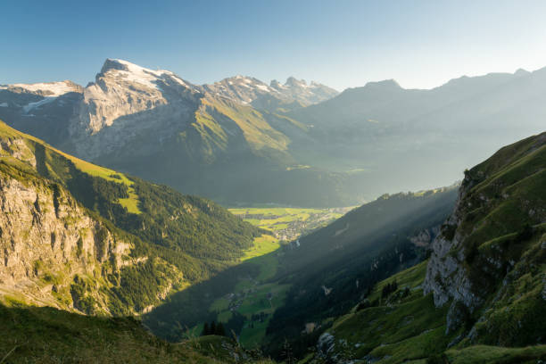 istock View on city of Engelberg 913839936