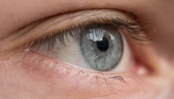 istock Close up of male eye 913843824