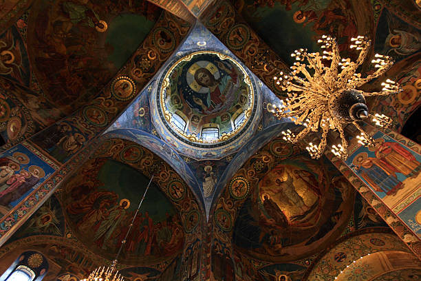 istock Interior of church 91385193