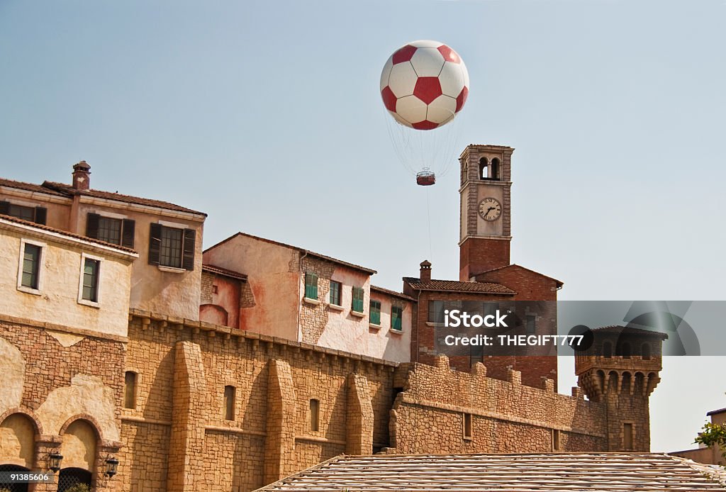 Monte Casino África do Sul - Foto de stock de Balão de ar quente royalty-free