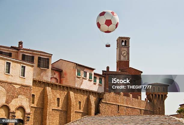 Foto de Monte Casino África Do Sul e mais fotos de stock de Balão de ar quente - Balão de ar quente, Futebol, Bola de Futebol