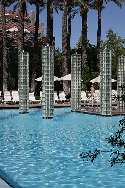 istock Resort Scenics - swimming pool 91386126