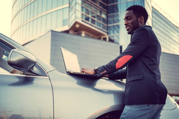 istock Stylish african male 913865454