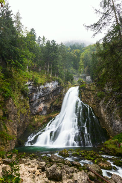 istock The majestic Gollinger Waterfall in Austria 913869088