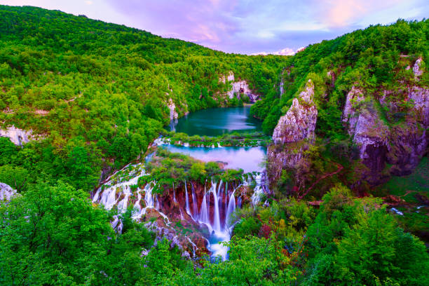 istock Waterfalls in Plitvice National Park 913869874