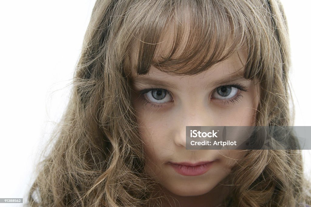 Retrato sobre fondo claro. - Foto de stock de Adolescencia libre de derechos