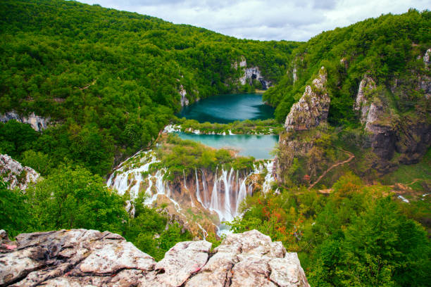 istock Waterfalls in Plitvice National Park 913895100
