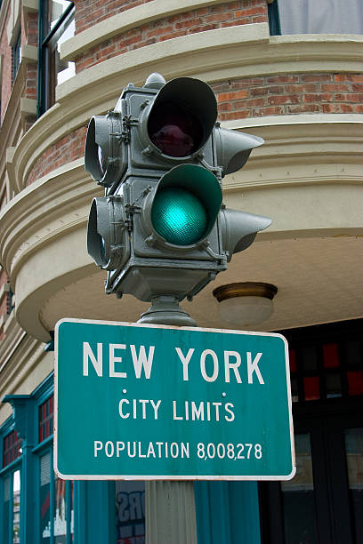 istock New York City Limits and traffic signal 91389594