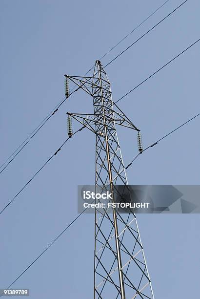 Electric Tower Stock Photo - Download Image Now - Cable, Color Image, Industry