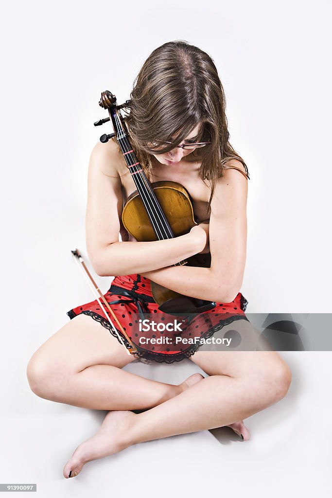 Violino amor - Foto de stock de Adulto royalty-free