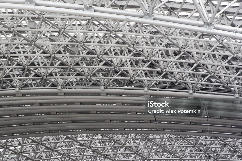 Modern steel construction Abstract construction background Abstract Stock Photo