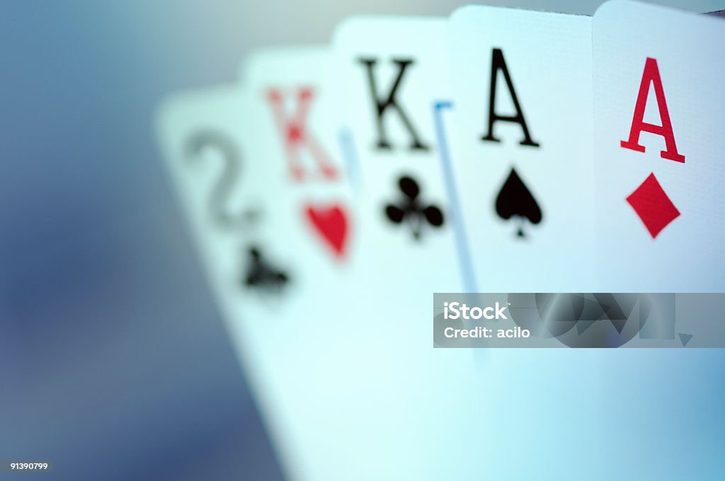 Spielkarten - Lizenzfrei Ass Stock-Foto