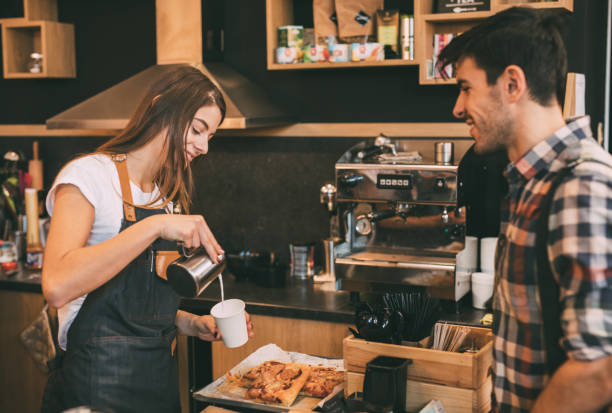 istock Man buying cappuccino 913912208