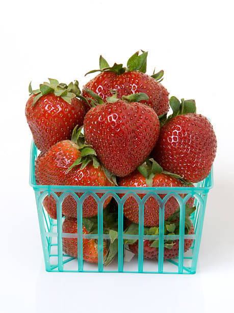 istock Basket of Strawberries 91392223