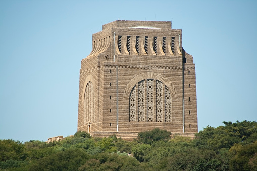 The Voortrekker Monument which commemorates the Pioneer history of Southern Africa and the history of the Afrikaner...