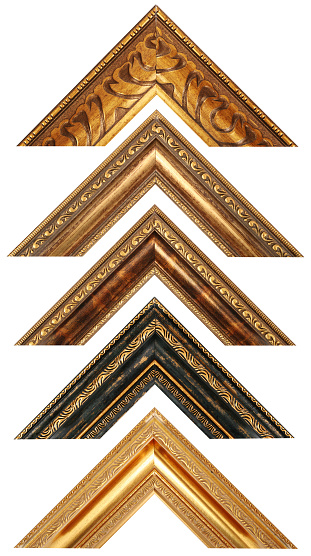 Corner Sample Frame Corner Samples Stock Photo - Download Image Now - Molding a Shape ...
