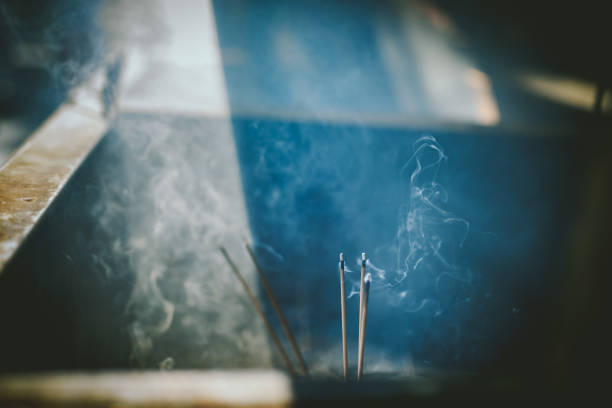 istock Close-Up Of Incense Sticks 913939934