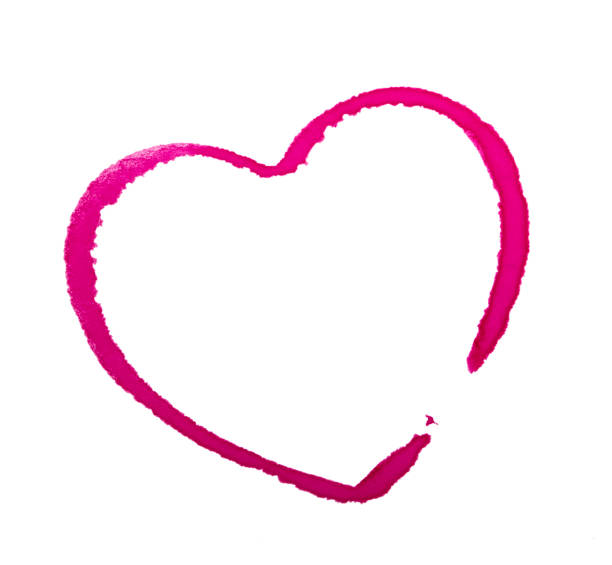 A stock photo of a Water Color heart shape. Perfect for designs or articles about love, hearts or Valentines Day.