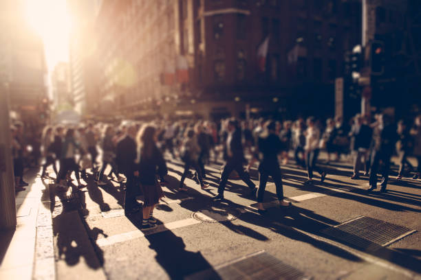 istock People on the crosswalk 913969536