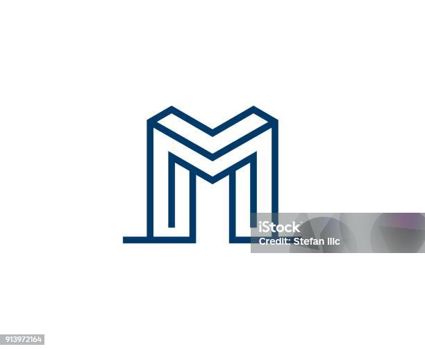 M Icon Stock Illustration - Download Image Now - Logo, Letter M, Abstract