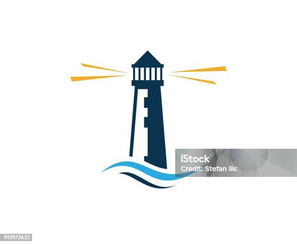 Lighthouse Icon Stock Illustration - Download Image Now - Lighthouse, Icon Symbol, Beacon