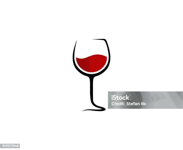 Icône De Vin Vecteurs libres de droits et plus d'images vectorielles de Verre à vin - Verre à vin, Vin, Logo