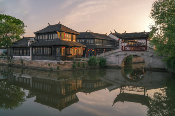 istock ancient town scenery in Suzhou China 913984148