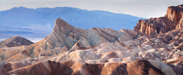 istock Classic view of Zabriskie Point, Death Valley 913984516