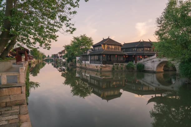 istock ancient town scenery in Suzhou China 913984556