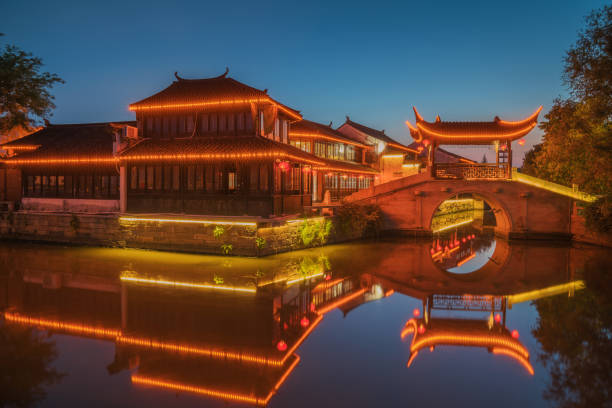 istock ancient town scenery in Suzhou China 913987104