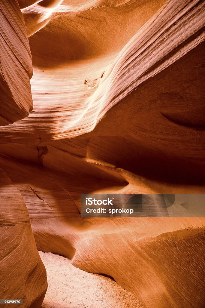 Tomaia Antelope Canyon - Foto stock royalty-free di Ambientazione esterna