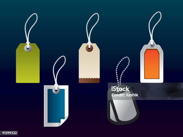 Collection Stock Tags Vector Tag Collection Stock Illustration - Download Image Now - Blue ...