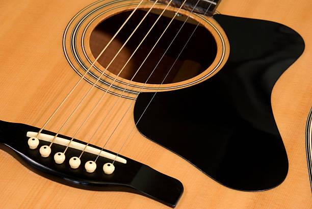 istock Close Up of Guitar and Strings 91399682