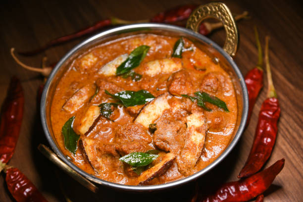 istock Spicy hot homemade mutton curry Kerala India 913998600