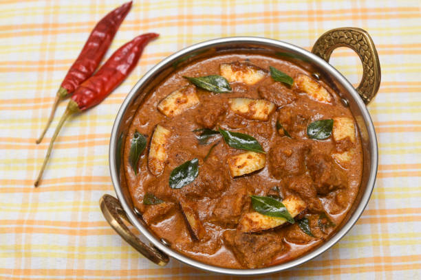 istock Spicy hot homemade mutton curry Kerala India 913998602