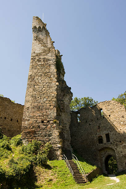 ruína schaumburg - circa 13th century circa 11th century circa 10th century romanesque imagens e fotografias de stock
