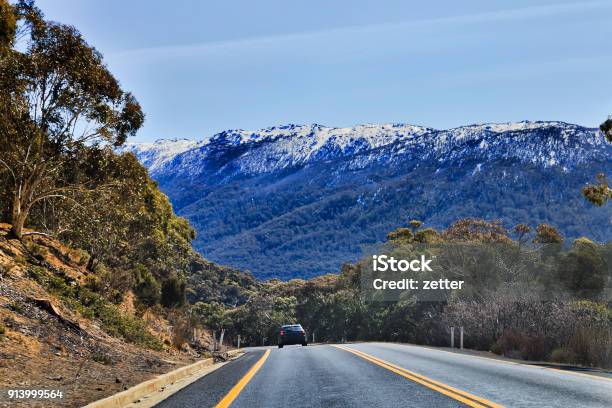 Thredbo Blue Sky Stock Photo - Download Image Now - Kosciuszko National Park, Australia, Driving