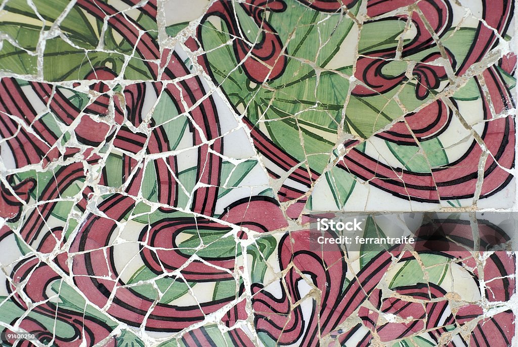 мозаика - Стоковые фото Антонио Гауди роялти-фри