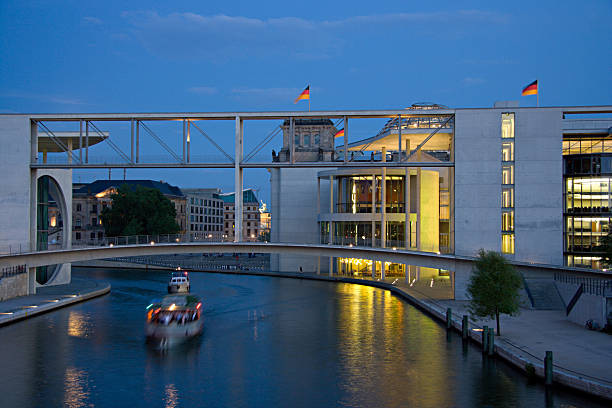 istock Berlin Government Area And Spree 91400277