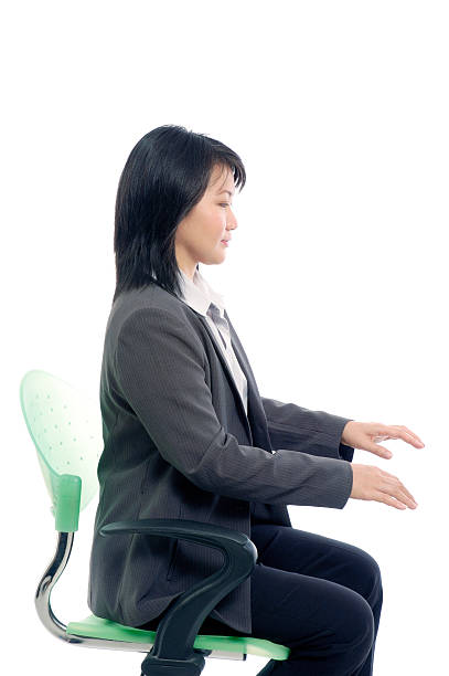 istock Business Woman Working  in Virtual Office 91400763