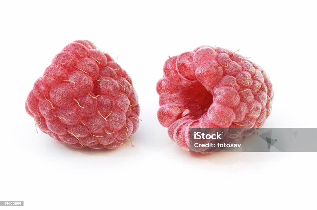 Zwei Himbeeren - Lizenzfrei Abstrakt Stock-Foto