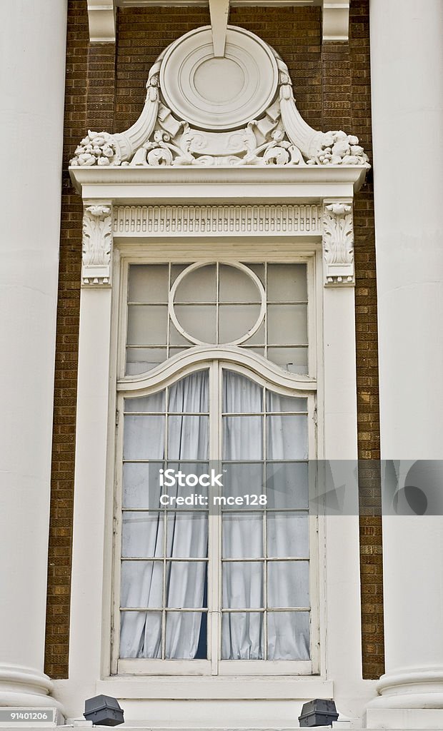 화려한 창쪽 연방 style Building - 로열티 프리 탬파 스톡 사진