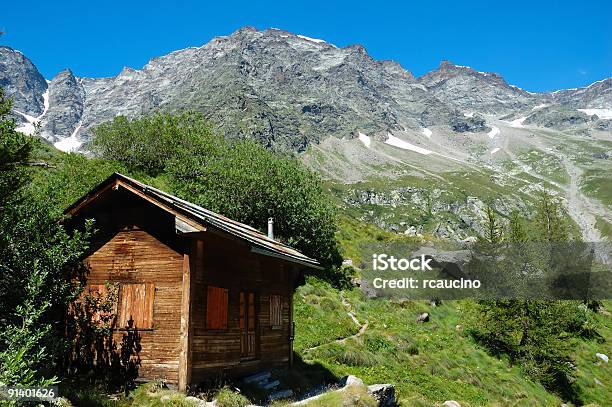 Mountain Refuge Stock Photo - Download Image Now - Bungalow, Color Image, Comfortable