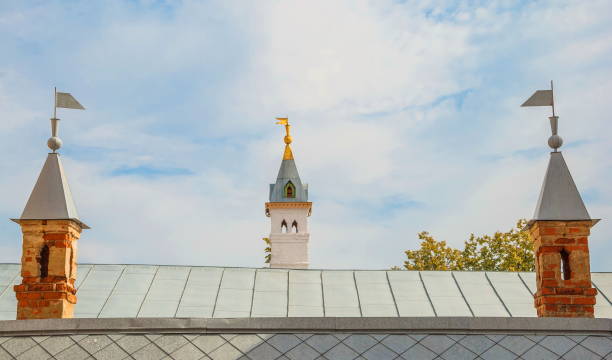 istock Towers with weather vanes 914016348