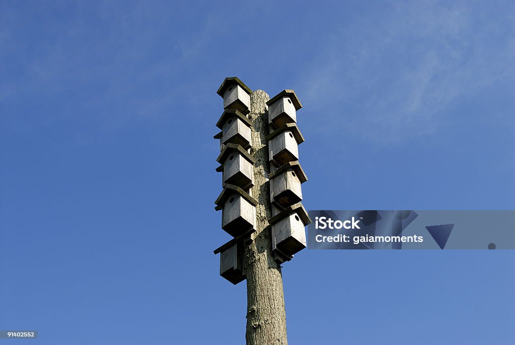 Birdhouses vago! - Royalty-free Abandonado Foto de stock