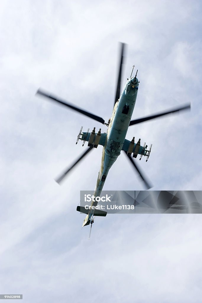 Mi - 24 - 로열티 프리 Airshow 스톡 사진