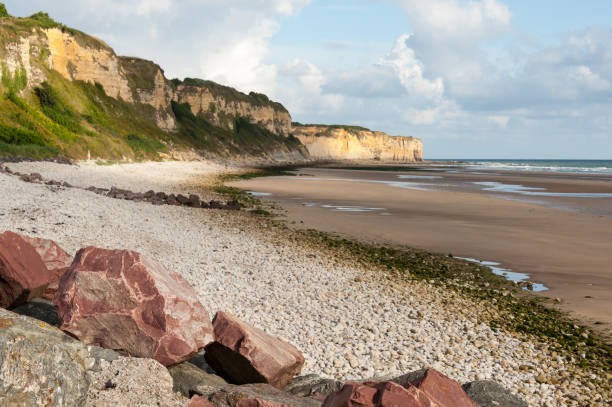 istock Sunrise on Omaha Beach Normandy France 914029848