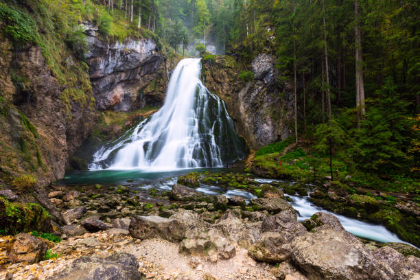 istock The majestic Gollinger Waterfall in Austria 914030388