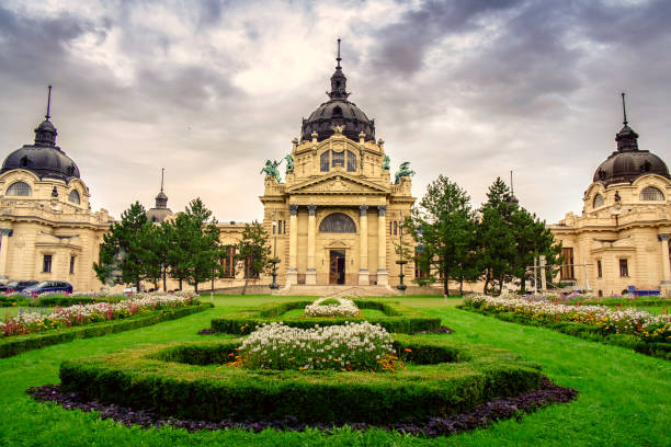 istock The famous Szechenyi thermal Baths 914030788