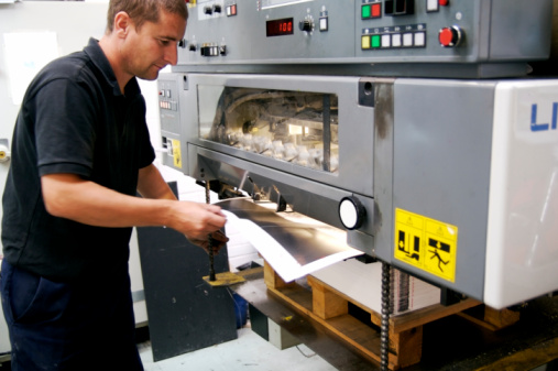 Sheet Pull Machine Sheet Pull Stock Photo - Download Image Now - Blue-collar Worker, Book ...